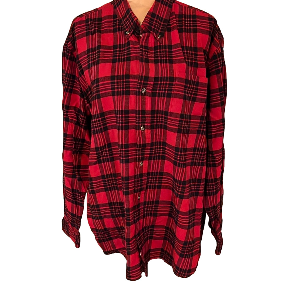 Northcrest classic vintage flannel shirt size XL